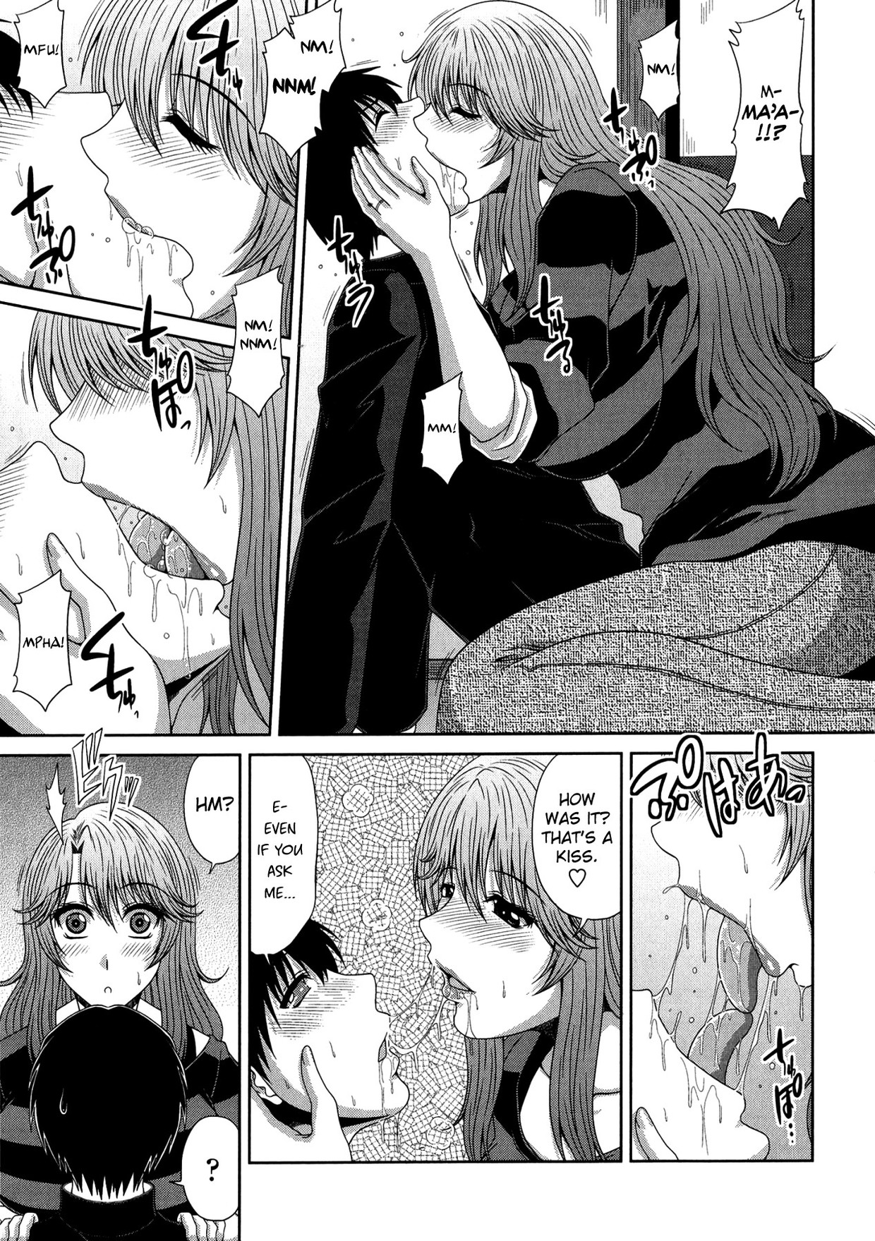 Szexi nagy cicis szőrös puncis hentai anya nagy farkú fiával szexel - 128/180 kép