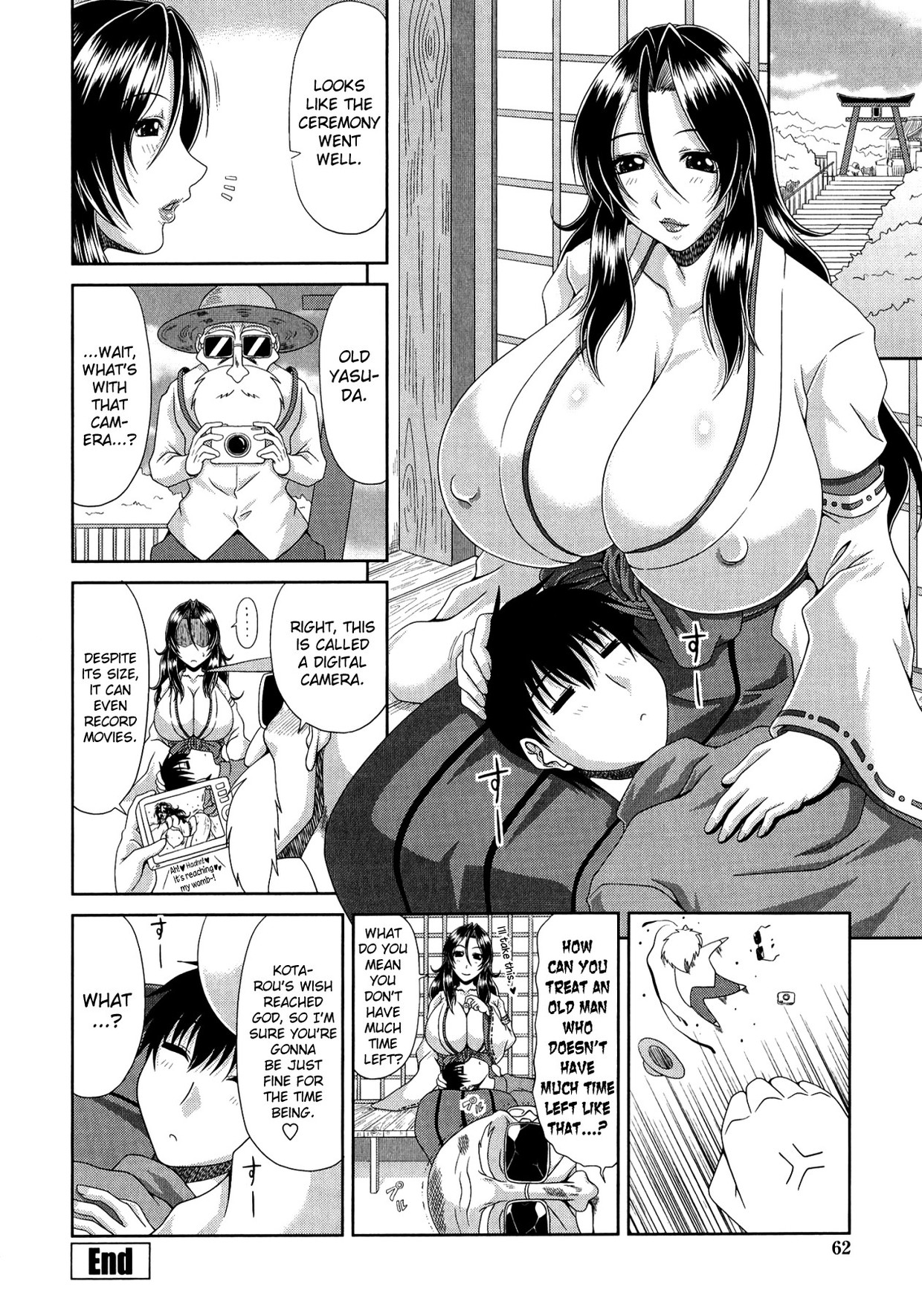 Szexi nagy cicis szőrös puncis hentai anya nagy farkú fiával szexel - 59/180 kép