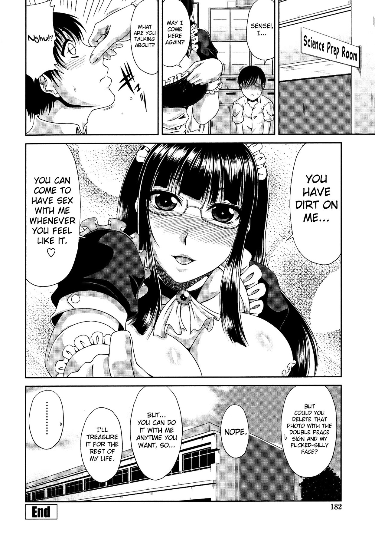Szexi nagy cicis szőrös puncis hentai anya nagy farkú fiával szexel - 158/180 kép