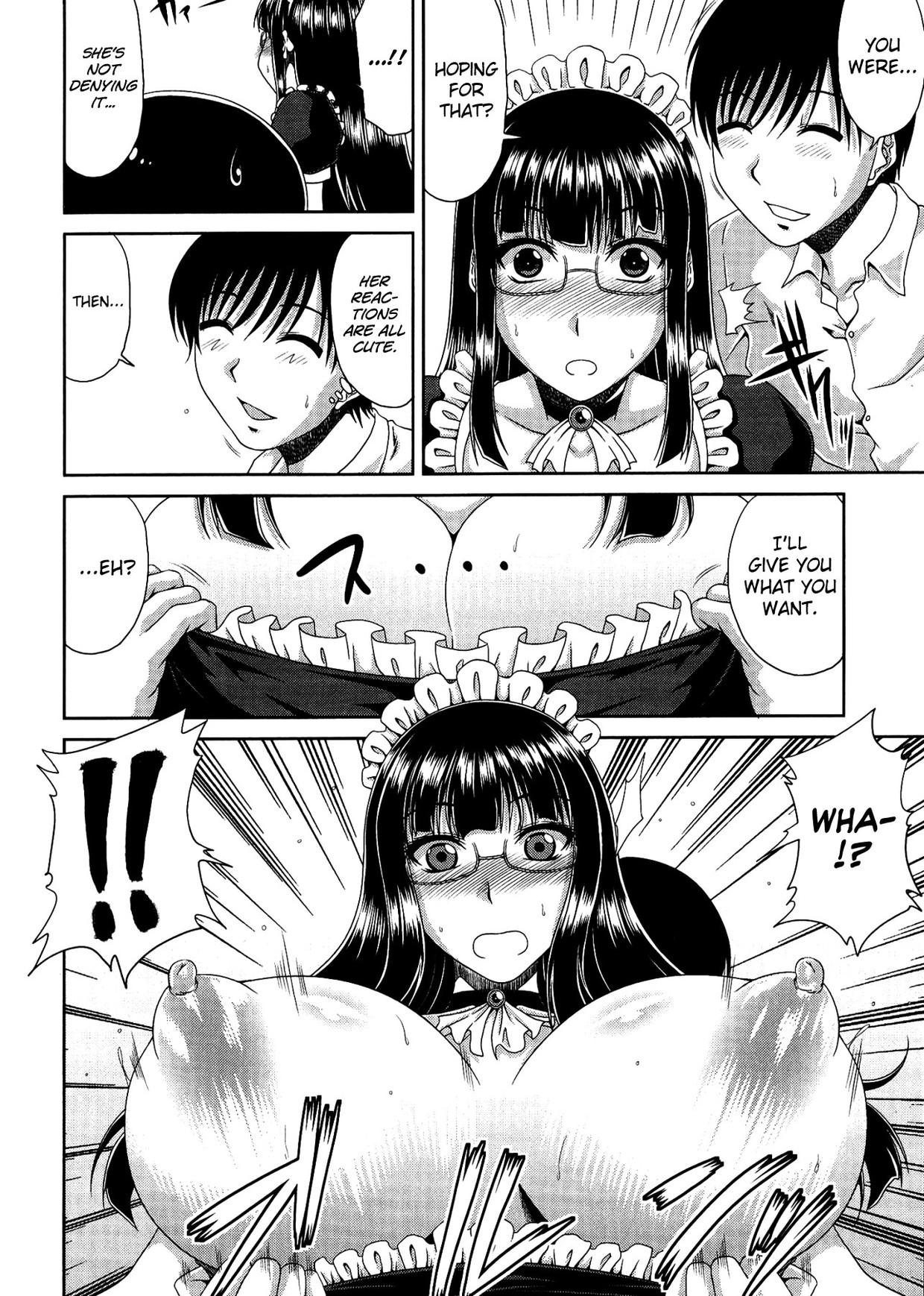 Szexi nagy cicis szőrös puncis hentai anya nagy farkú fiával szexel - 146/180 kép