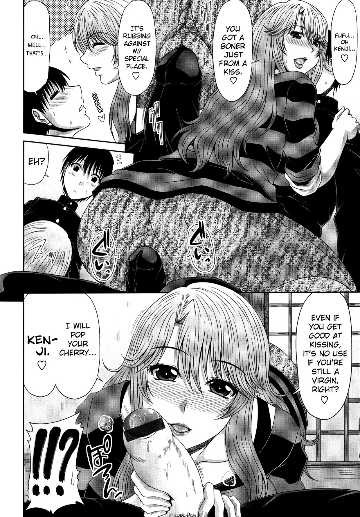 Szexi nagy cicis szőrös puncis hentai anya nagy farkú fiával szexel - 129/180 kép