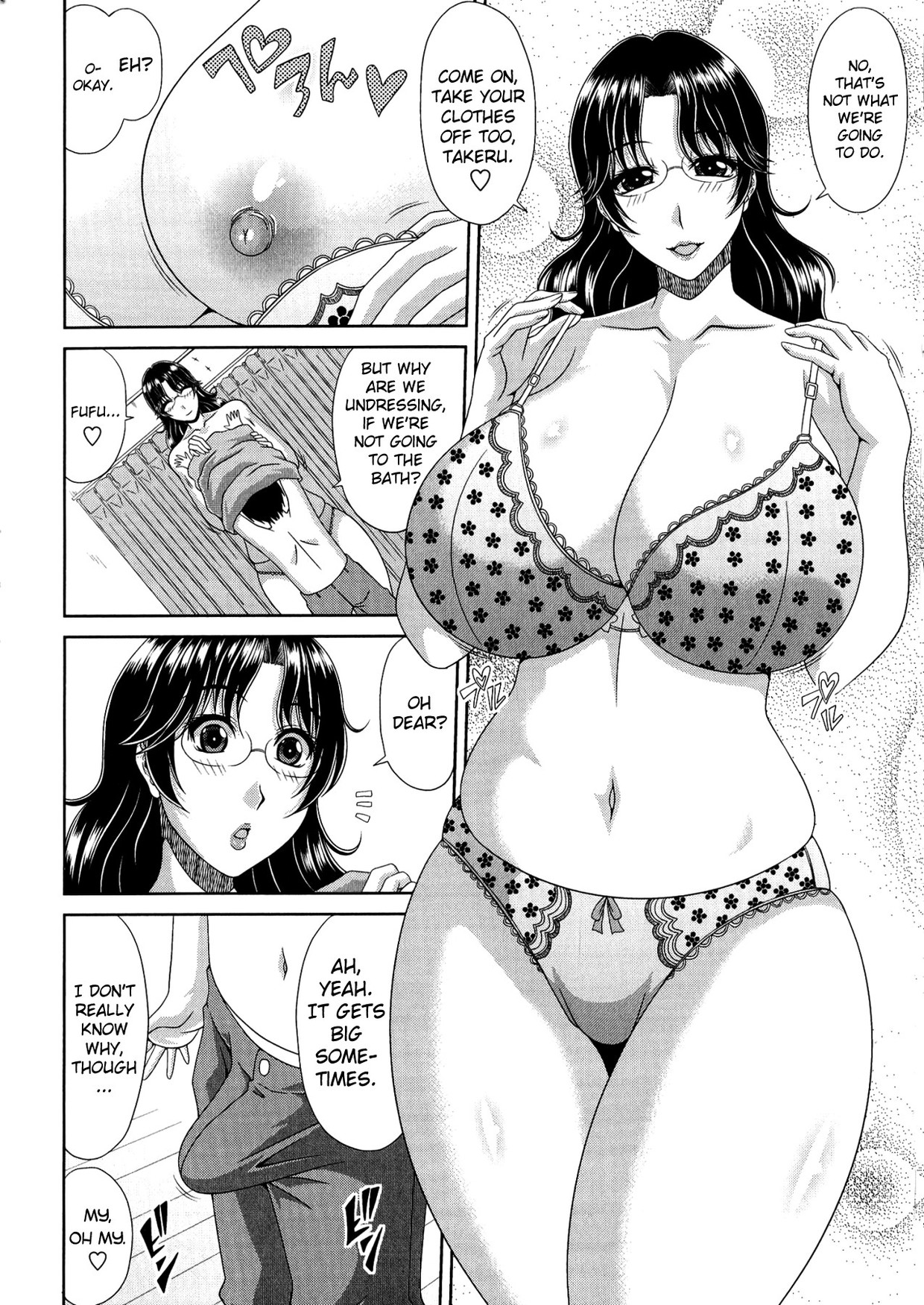 Szexi nagy cicis szőrös puncis hentai anya nagy farkú fiával szexel - 78/180 kép