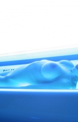 Rubia amateur caliente