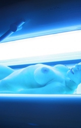 Rubia amateur caliente